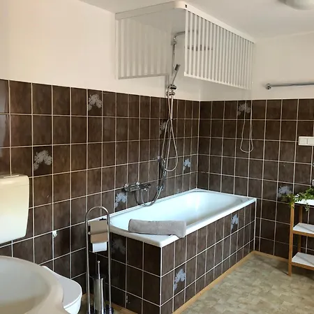 Apartmán Ferienwohnung Am Dorfbrunnen
